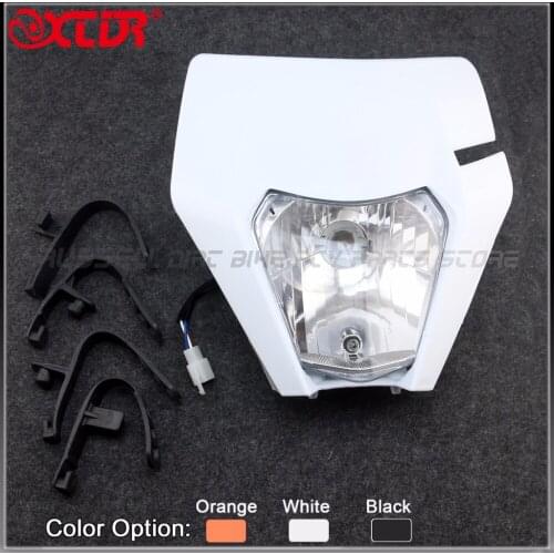 Motorcycle Headlight Headlamp Head faring light For KTM SX EXC XCF SXF SMR Enduro Dirt Bike Motocross Supermoto 2017