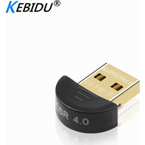 USB Bluetooth Adapter Dual Mode Adaptador Mini Bluetooth 4.0 Adapter for Win7/8/10 Wireless Bluetooth Receiver Computer Adapter