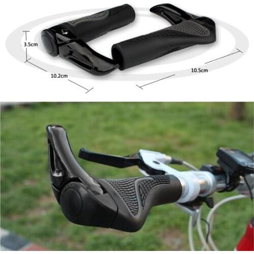 1 Set Cycling MTB Mountain/Road Bike Bicycle Lock-On Carbon Handlebar Cover Handle Grip Bar End Bicycle Parts 19ing