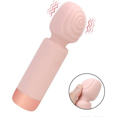 15cm Short Wand Vibrators For Women Dildos Clitoris Nipple Massage Anal Toys Female Masturbator Adult Products Erotic Sex Shop