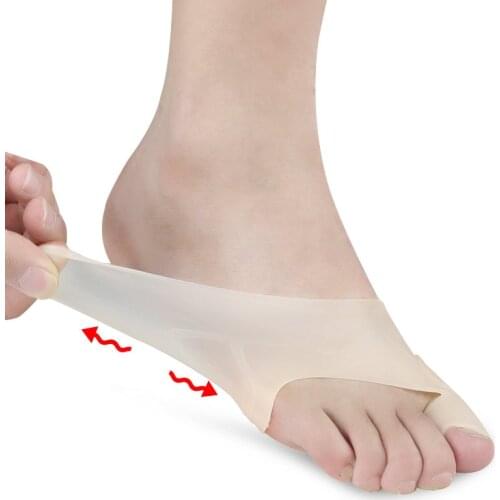 20pcs=10pairs Toe Overlapping Separator Hallux Valgus Bunion Corrector Professional Pedicure Orthopedicmat Tools Foot Care