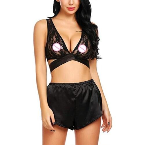 2020 High Quality New Arrival Hot Sexy Underwear Set Bras Brassiere Women Lingerie Set Lace Embroidery Push up Bra Panties Sets