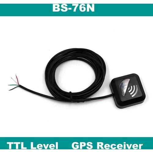 BEITIAN 4 Cable DIY Square shell Magnetic bottom waterproof IP67 1Hz 5.0V GPS receiver TTL level BS-76N