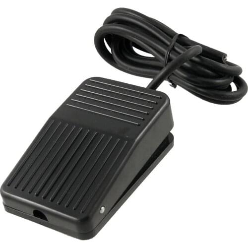 BMBY Hot Promotion!AC 250V 10A SPDT NO NC Antislip Plastic Momentary Power Foot Pedal Switch Black