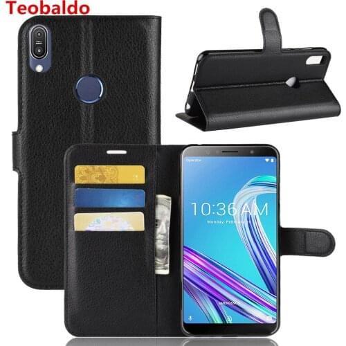 Card Slots Leather Filp Cover For ASUS Zenfone Max Pro M1 ZB602KL Phone Case for ASUS Zenfone Max Pro M1 ZB602KL ZB 602KL case