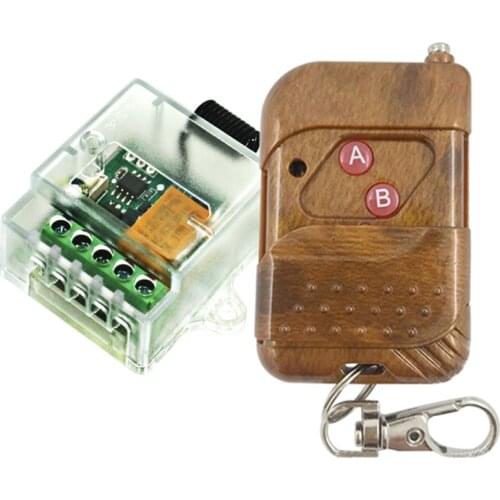 Dc3.7V/6V/9V/12V 433Mhz 1 Channel 433Mhz Rf Remote Control Switch Wireless Controlled Electric Universal