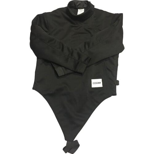 HEMA black fencing jacket, CE approval 350NW, fencing products and equipments