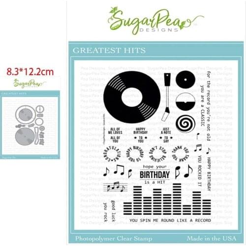 Classic record Troqueles de corte de metal scrapbooking cutting dies Metal die cutters for scrapbooking Dies scrapbooking