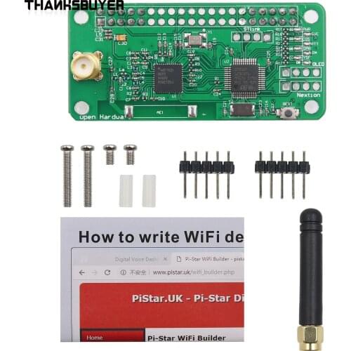 2020 MMDVM Hotspot Module and Antenna Support P25 DMR YSF for Raspberry pi Walkie Talkie NEW Hotspot Module