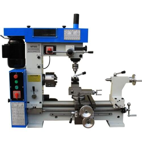 MP500 500mm Lathe Machine Lathe Drill Mill Combo Multi-purpose with CE