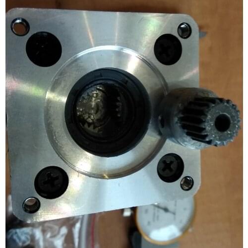 NEMA 23 Planetary Gearbox for nema23 Stepper Motor Shaft diameter is 6.35mm or 8mm Max 40N.m (5555oz-in) Gear Ratio 15-100 :1