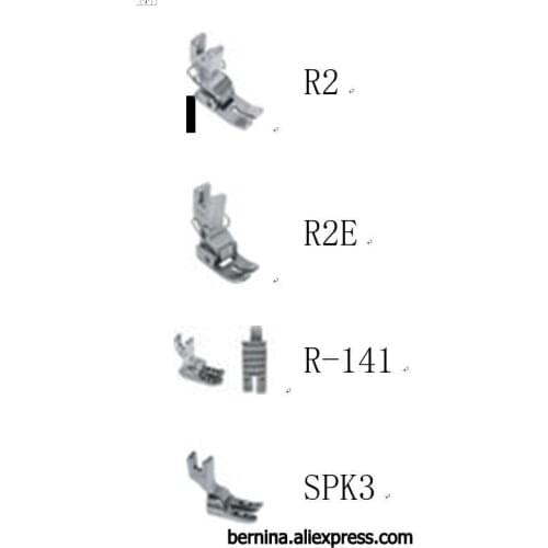 Industrial Sewing Machine PRESSER FOOT FEET R2 R2E R-141 SPK3 SPK-3 154628-001 KL13 for juki pfaff brother JACK TYPICAL SIRUBA