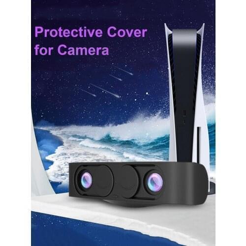 Dustproof Protective Lens Cap Cover For PS5 Camera Lens Cover Privacy Cover For PlayStation 5 Sliding Lens Game Accessories