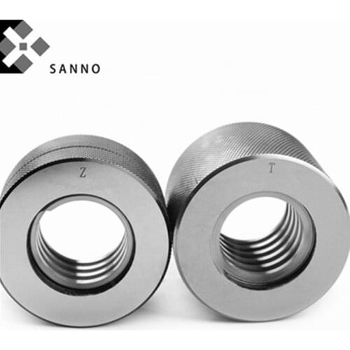 Screw thread pipe ring gages BSPP1/8 - BSPP 2 inch go nogo gage measuring O ring gauge thread gauge