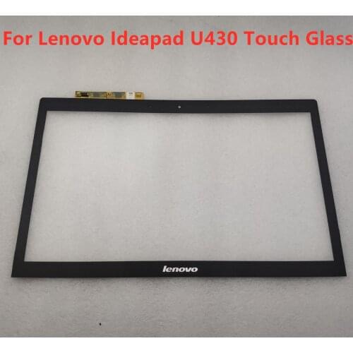 14"Inch Touchscreen MCF-140-0871 For Lenovo IdeaPad U430 Touch Glass With Bezel Frame