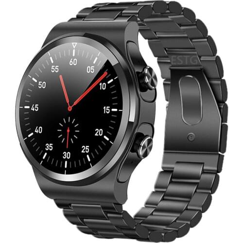 GT69 Smart Watch For Men Women TWS Wireless Stereo Earphone Bluetooth Call Weather Heart Rate Customized Dial Smartwatch