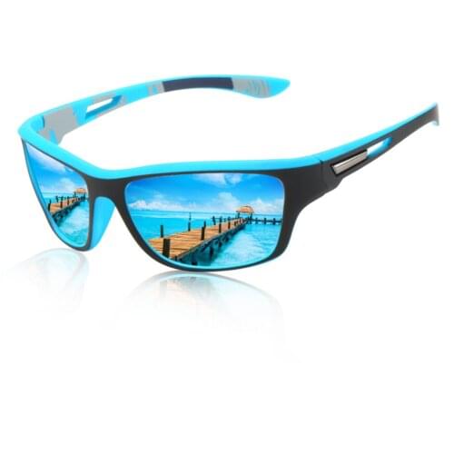 Sunglasses Men Outdoor Sports Driving Shade Goggle Sun Glasses UV Protection Male Eyewear Luxury Brand Mirrored Oculos