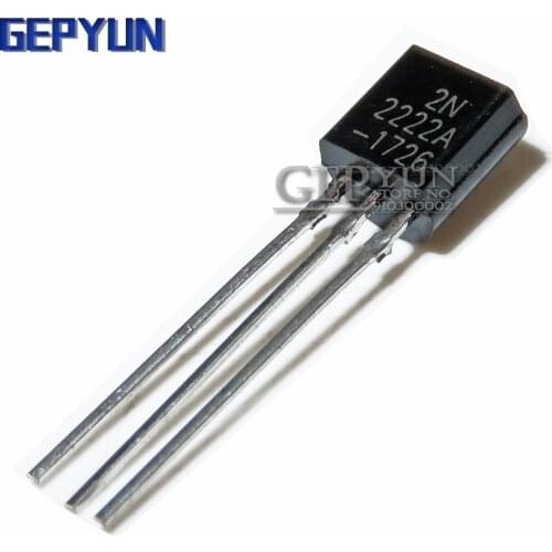 100PCS 2N2222 2N2222A TO-92 TO 92 Transistor Gepyun