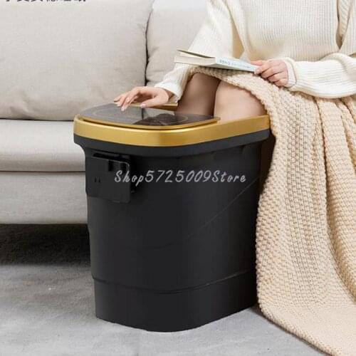 Foot Bath Electric Intelligent Massage Heightening Knee Foot Bath Heating Constant Temperature Automatic Steam Foot B