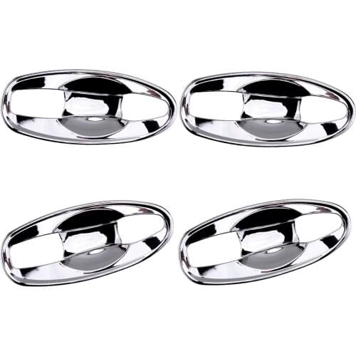 8Pcs/Set Exterior Door Handle Bowl Molding Trim Cover ABS Silver Fit For Nissan Rogue X-Trail T32 2014 2015 2016 2017 2018 2019