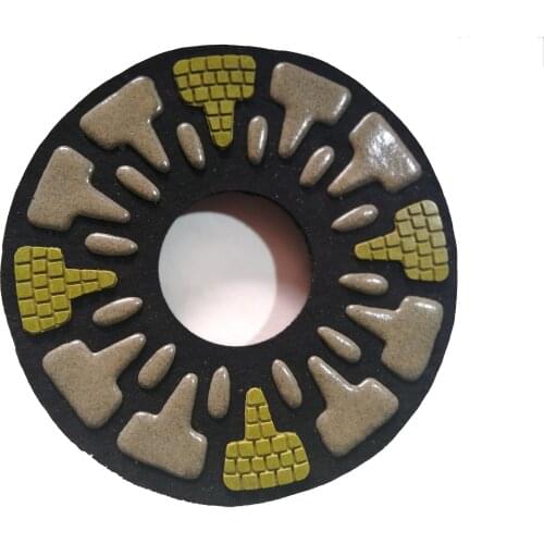 7inch 9inch 11inch Diamond Fiber Felt Polishing Pad for Dry Concrete and Terrazzo
