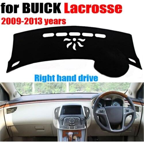 Car dashboard covers mat for Buick Lacrosse 2009-2013 years Right hand drive dashmat dash cover auto accessories