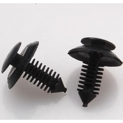 BBQ@FUKA 25Pcs Door Fender Liner Clip Trim Panel Retainers Replaces Car Clips N801925-S Fit For Ford Automobile Accessories