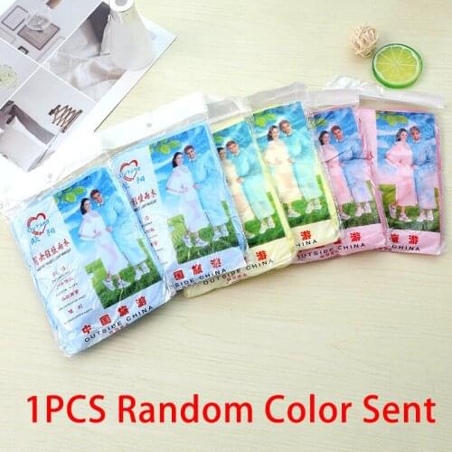1Pcs Raincoat Thickened Waterproof Rain Coat Outdoor Travel Unisex Disposable Raincoat Camping Waterproof Rainwear