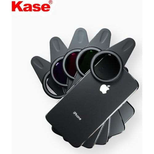 Kase Magnetic CPL / ND / GND / NLP Filter With Adapter For Smartphone