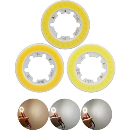 Allcob manufacturer annular 43mm LED COB Light Source for bulb lamp genesis chips 15-17V 300mA Warm White 5W COB LED moudle