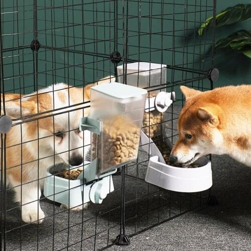 Multi-functional Pet Bowl Cat Slow Food Feeding Container Bowl for Cage Dog Kitten Automatic Feeder Bowl Pet Accessories
