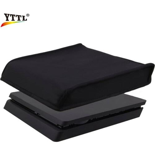 YTTL Soft Dustproof Cover Case For PS4 Game Console Dust Proof Nylon and plastic Cover Sleeve For Horizontal Place For ps4