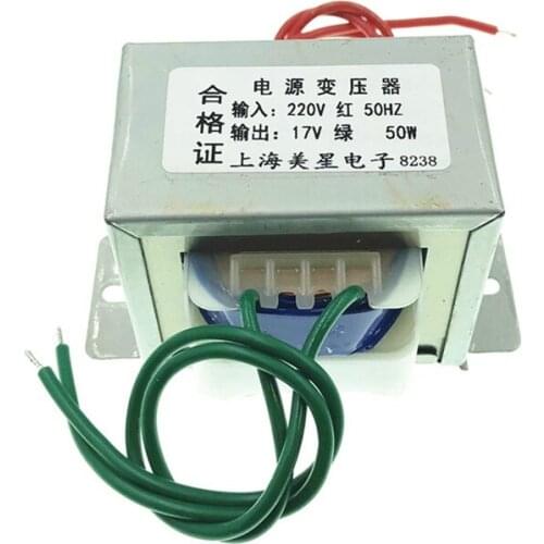 Power transformer 50W 220V to 17V 3A AC 17V transformer automatic control circuit foot pad