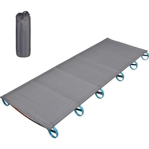 Outdoor Camping Cot Compact Folding Cot Bed for Outdoor Backpacking Camping Cot Bed Ultralight Folding Tent Bed for Hiking
