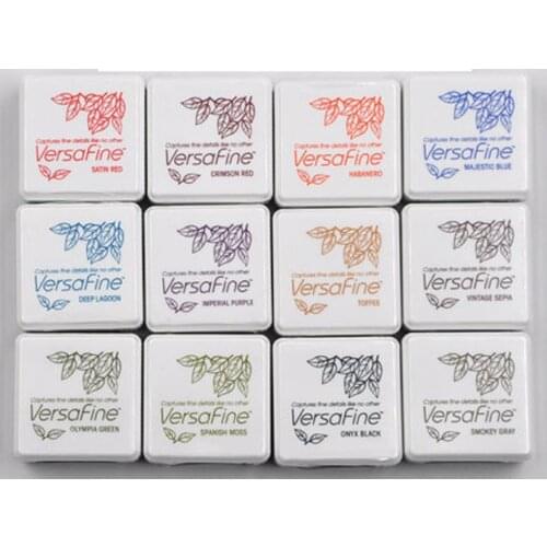 Japan imported moon cat VersaFine DIY Creative water drop inkpad Rubber Stamps ink pad