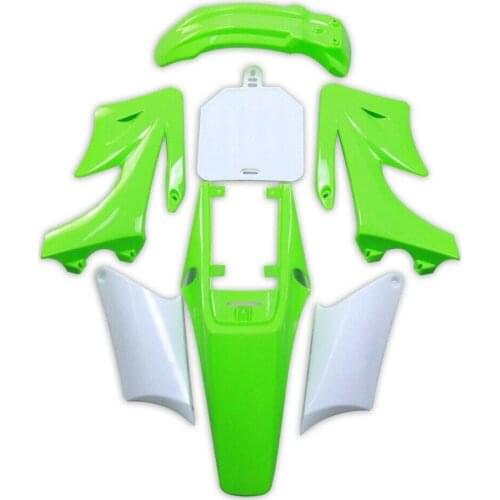 Green Plastics Body Fender Fairing Kit for Apollo Orion 90 110cc 125cc Dirt Bike
