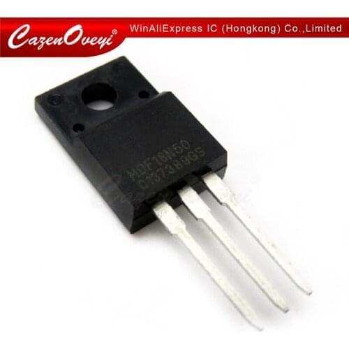 5pcs/lot MDF18N50BTH MDF18N50TH MDF18N50 18N50 TO-220F new original In Stock