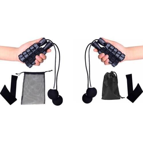 Wireless Skipping Rope B-Bearing Gradient Cotton Sleeve Cordless Big Ball Skipping Rope Four-Piece Set with Fitness Brand