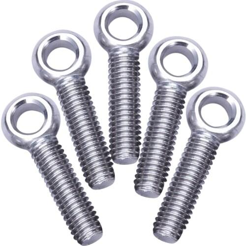 MroMax 2/4/5/8/10/25pcs Joint/Live Bolts 304 Stainless Steel M6*40/M6*25/M6*30/M6*50/M6*60/M6*70/M8*50/M8*40/ M8*30/M8*70/M8*60