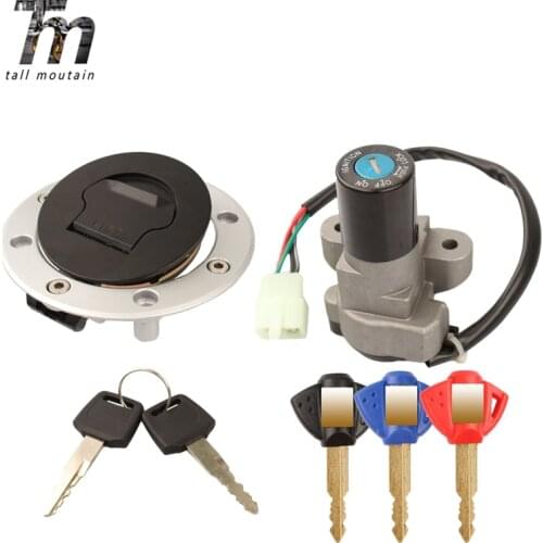 For SUZUKI 250 GSF250 Bandit 250 74A 75A 77A 78A 79A Motorcycles Ignition Switch Gas Cap Seat Key Lock Set