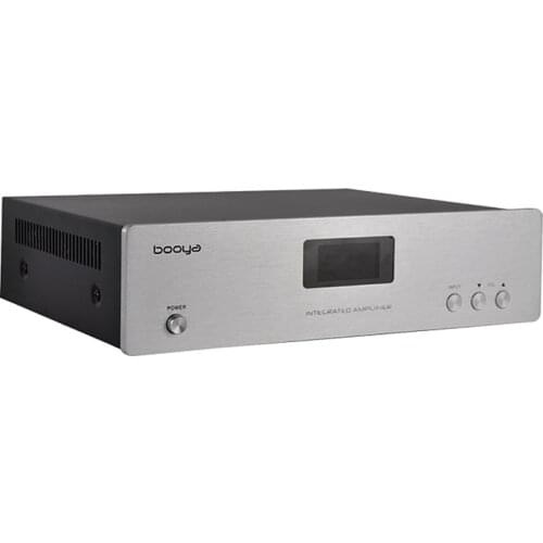 BOOYO BY520 home fever power amplifier pure HIFI discrete pair tube 2.0 power amplifier with remote control LCD display