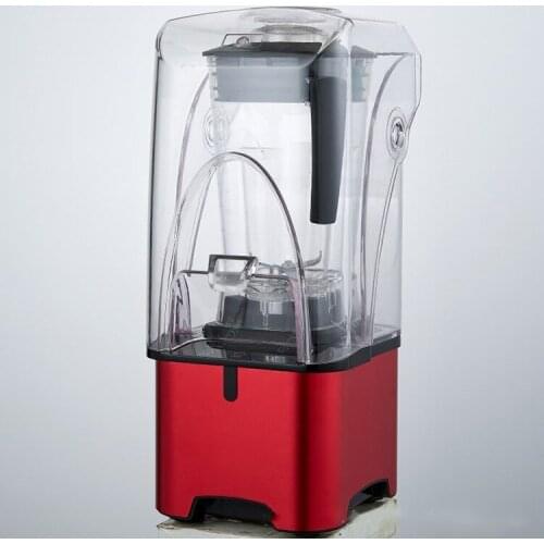 Electric Solid food grinder Ice Crushers smoothies machine commercial band enclosures mute milk tea shop ice crushed stir juice