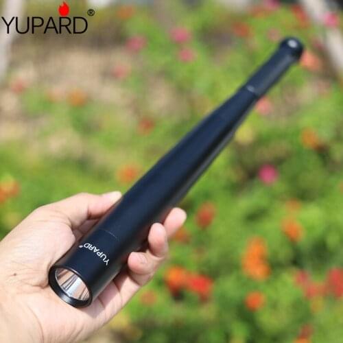 YUPARD outdoor Baseball Bat Q5 LED Flashlight 260 Lumens Super Bright Baton Torch for Emergency and Self Defense