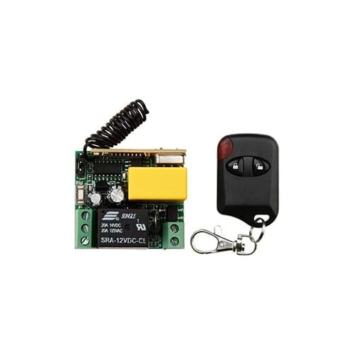 Sell hot latest AC220V 1CH 10A Remote Control Light Switch teleswitch Relay Output Radio Receiver Module and cat eye Transmitter