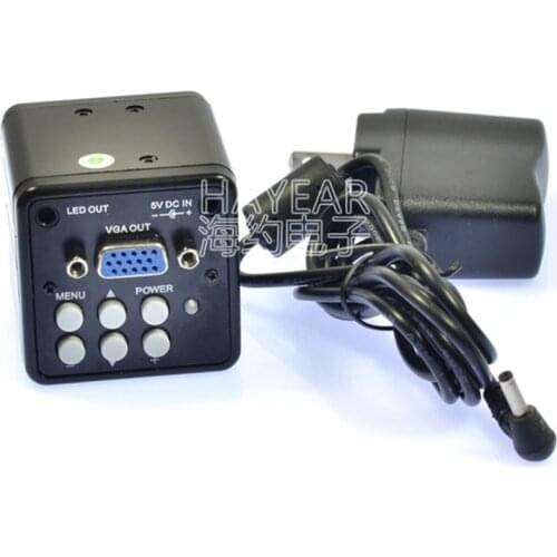 HD 2MP VGA COMS Cross Hair Industrial Camera for Microscope