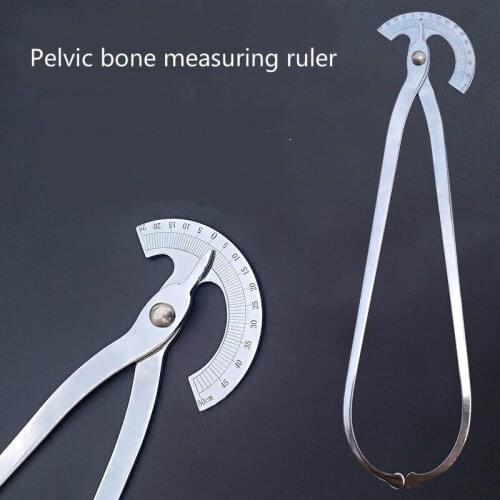 Pelvic bone measuring ruler Internal and external measurement of human pelvis caliper for postpartum pelvic examination