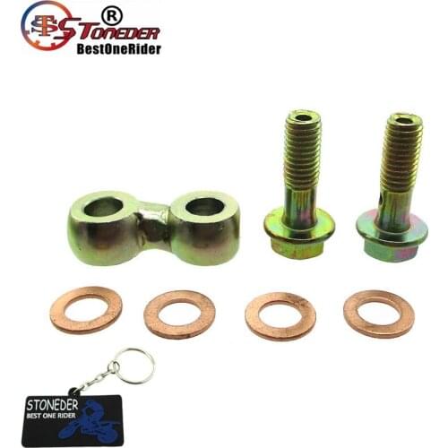 STONEDER Oil Cooling Pipe Line Jumper Banjo Set For YX 150cc 160cc 1P60FMJ 1P60FMK Engine