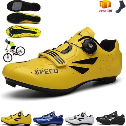 2021 New Large Size MTB Cycling Shoes Breathable Outdoor Road Bike Ankle Boots Athletic Self-Locking Sneakers Men bike shoes