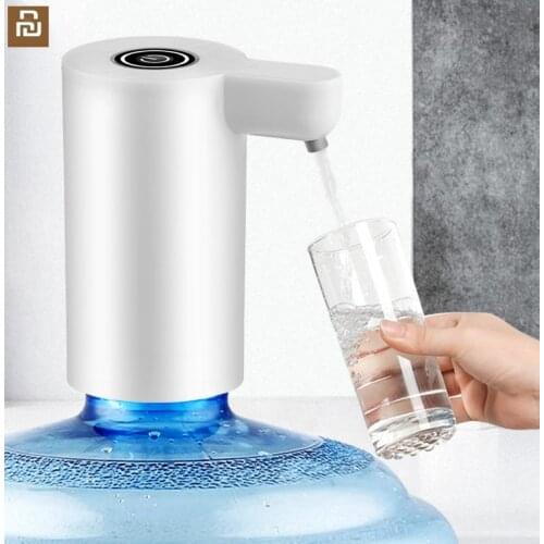 Youpin Mini Bottled Water Electric Pump USB Charging Household Automatic Water Dispenser Drinking Fountain Pressure Pump
