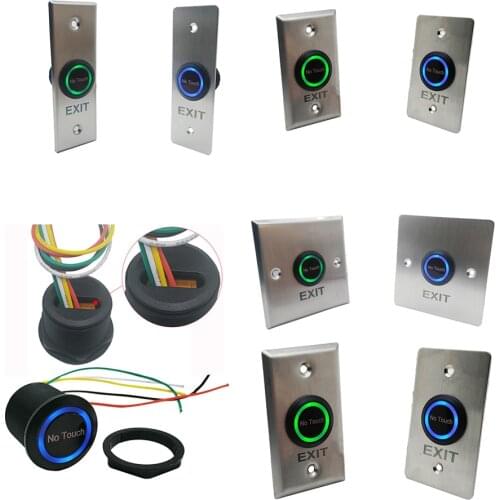 2020 New IR Touchless Door Release Switch Infrared Contactless No Touch Exit Button for Access Control System